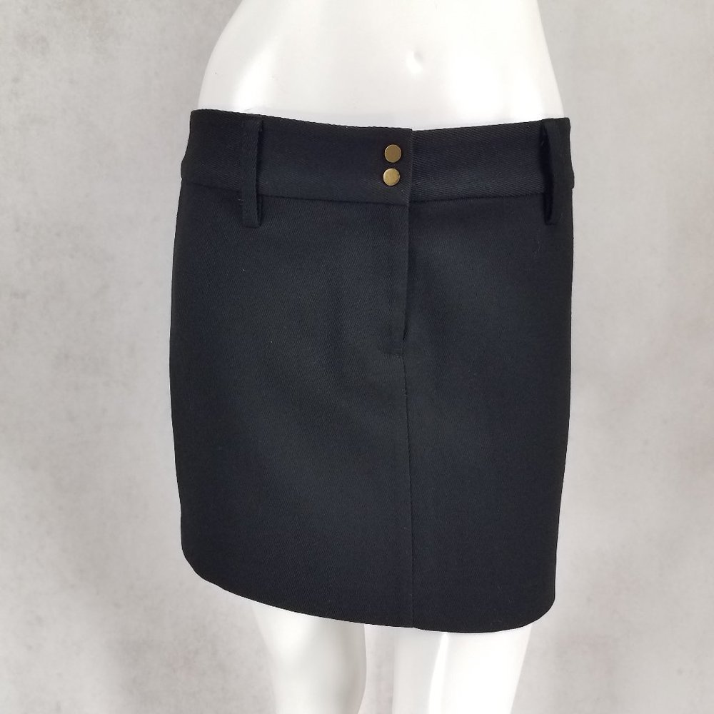 Express Size 7/8 Wool blend Mini Black Skirt